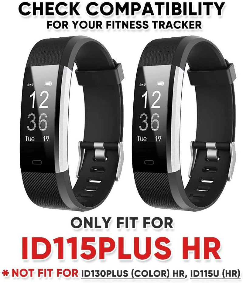 Veryfitpro Id115Plus HR Replacement Bands for Veryfit Pro Id115Plus 